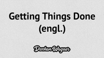 Getting Things Done (engl.)