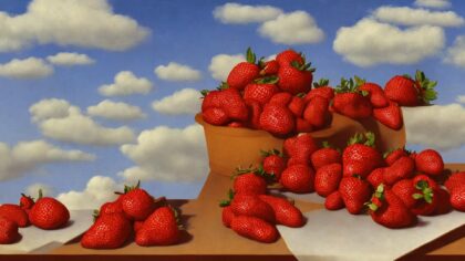 Hungerbrot und falsche Erdbeeren